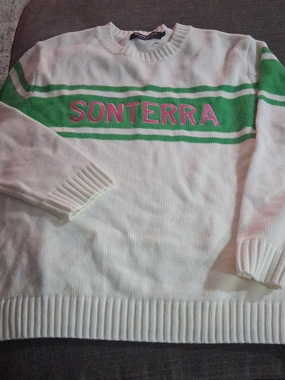 Runway Athletics Crew Neck Sweater XL "Sonterra"